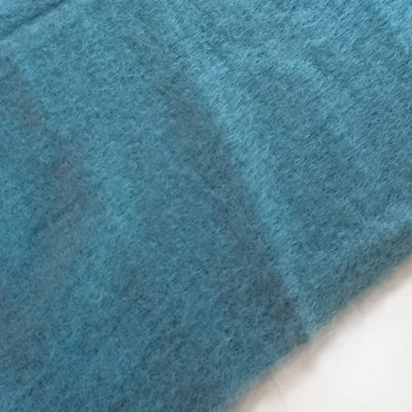 Vintage Cree mills Galloway for 00 "Glenn Cree" 100% mohair scarf - Picture 3 of 7